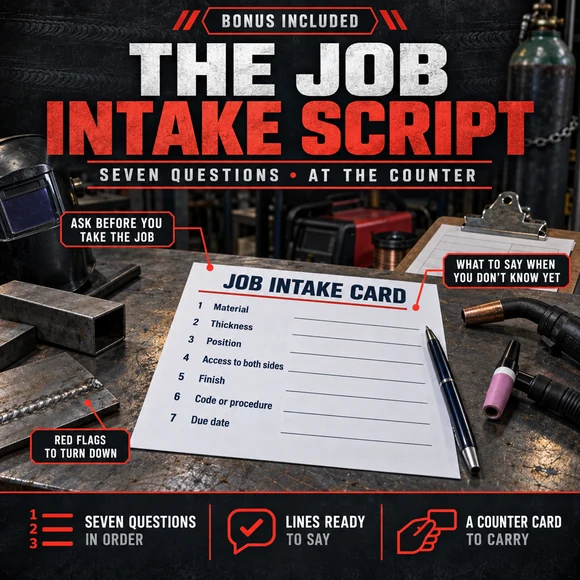 Bonus 6, The Job Intake Script